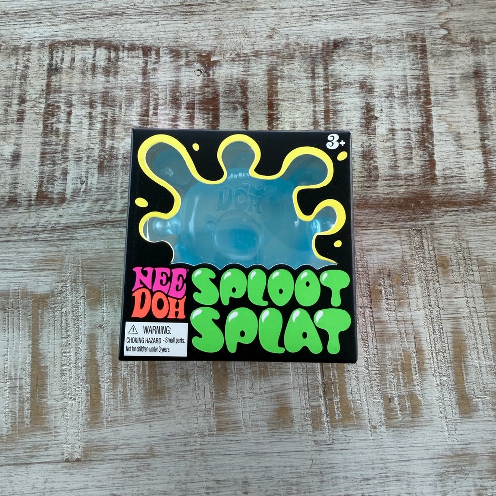Blue Sploot Splat NeeDoh